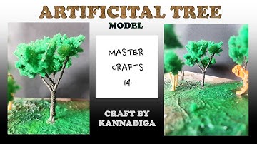 Tree model #architecture #diy Tree #diycrafts Tree #miniature tree #diyproject 