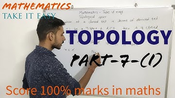 Topology//important theorem on derived set/Mathematics for M.sc/M.A private