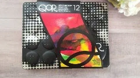 QoR Watercolor Set (12 colors Intro Set) Unbox Video