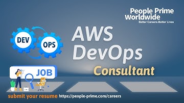IT Job Openings: AWS DevOps Engineer! | People Prime Jobs