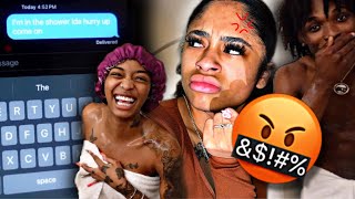 NADIA CAUGHT ME & ELI IN THE SHOWER…GONE WRONG 😳( SHE TRIED TO FIGHT US🤬🤛🏽)!!