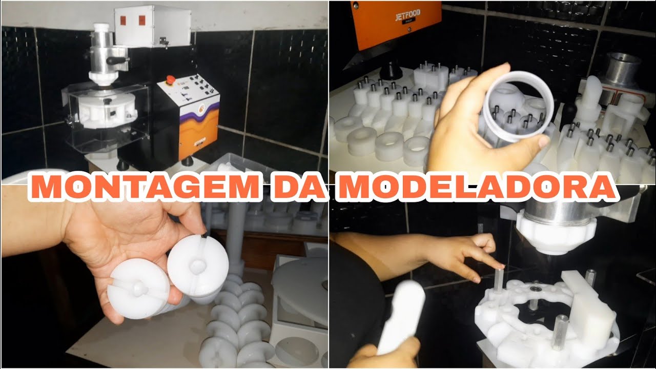 COMO MONTAR A MODELADORA JETFOOD MASTER #INTERLASER