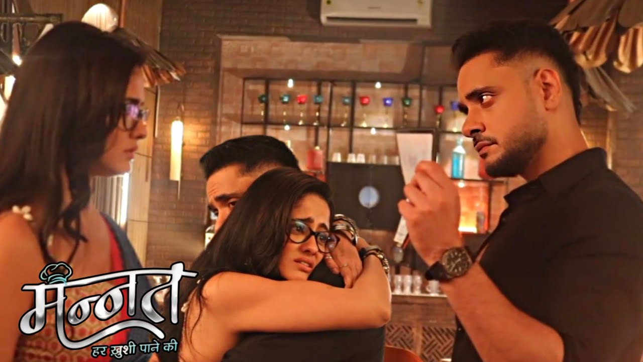 Mannat | Vikrant ने Mannat को दिया Malla का Pass Port Malla को शहर छोड़ने से रोकने के लिए | On Set