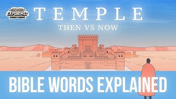 Your body is a temple for the Holy Spirit // Bible Words Explained (Bible animation)