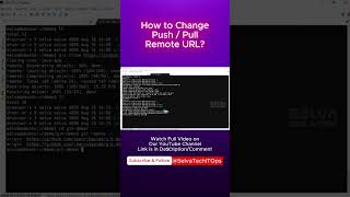 Git 22. How to Change Push / Pull Remote URL | Git Remote URL Change Explained in Tamil #gitworkflow