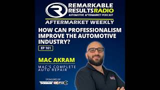How Can Professionalism Improve the Automotive Industry [AW 161] News