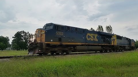 CSX Q401-27 # 5322 Awesome K5HL No Echo!