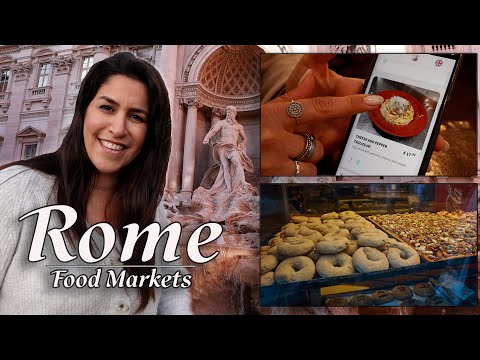 वीडियो: रोम, इटली के खाद्य बाजारों में खरीदारी