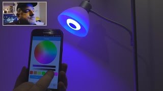 iLive Wireless Speaker and LED Light Bulb, iLED75W Bluetooth Smart LED Speaker Light Bulb Review