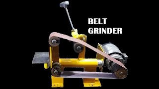 Belt Grinder - Homemade In this video I
