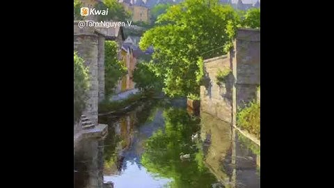 Tuyệt Tác Tranh Phong Cảnh của họa Sĩ Dmitri /Bộ sưu tập tranh Đồng quê nước ngoài đặc biệt