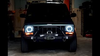 Jeep XJ headlight upgrade, Watch this before installing them !