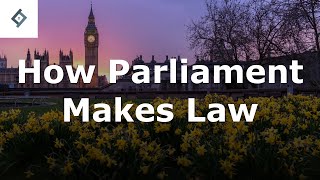 How Parliament Makes Law | English Legal System