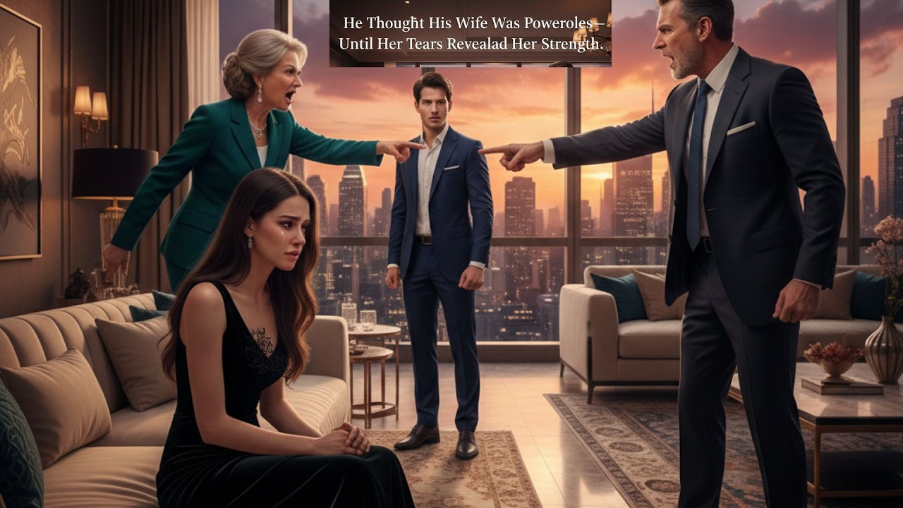 His Rich Family Disowned Her—Not Knowing She Was The Heir They Needed#betrayalstory