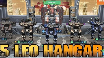 5 Leo Hangar Swarming Champion League - Crushing The Enemy Team With 3 Million Damage | WR