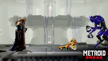 Metroid Dread - Backtracking To Burenia, Quiet Robe and Drogyga Boss Fight