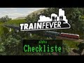 Checkliste: Train Fever - mit Entwickler-Interview [ alpha / Gameplay / Deutsch / HD ]