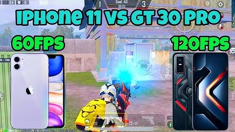 IPHONE 11 VS INFINIX GT 30PRO 🥶 60FPS VS 120FPS ☔️ 1V1 TDM BATTLE SUBSCRIBER CHALLENGE