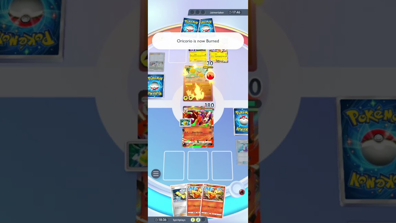 Mega blaziken Pokémon pocket battle 