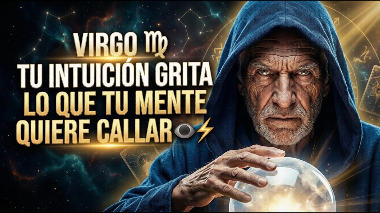 VIRGO ♍ TU INTUICIÓN GRITA LO QUE TU MENTE QUIERE CALLAR 👁️⚡