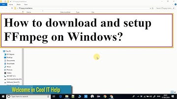 FFmpeg Installation on Windows | Tutorial for beginners