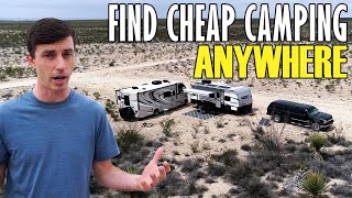 Nearly FREE Private Campgrounds Around National Parks - RV Life
