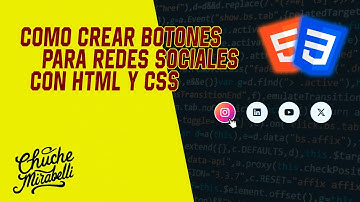 Como crear botones para redes sociales con html y css
