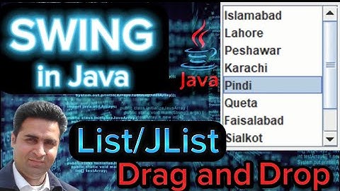 How to Use List in Java Using Drag and Drop in NetBeans - OOP Made Simple (Complete Tutorial)