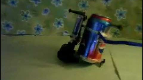 Soda Can Recycled Into a Tin Can Robot
