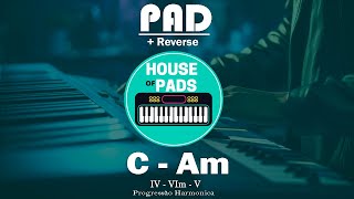 PAD + Reverse com Progressão Hamonica em C - Am | 15 minutos |