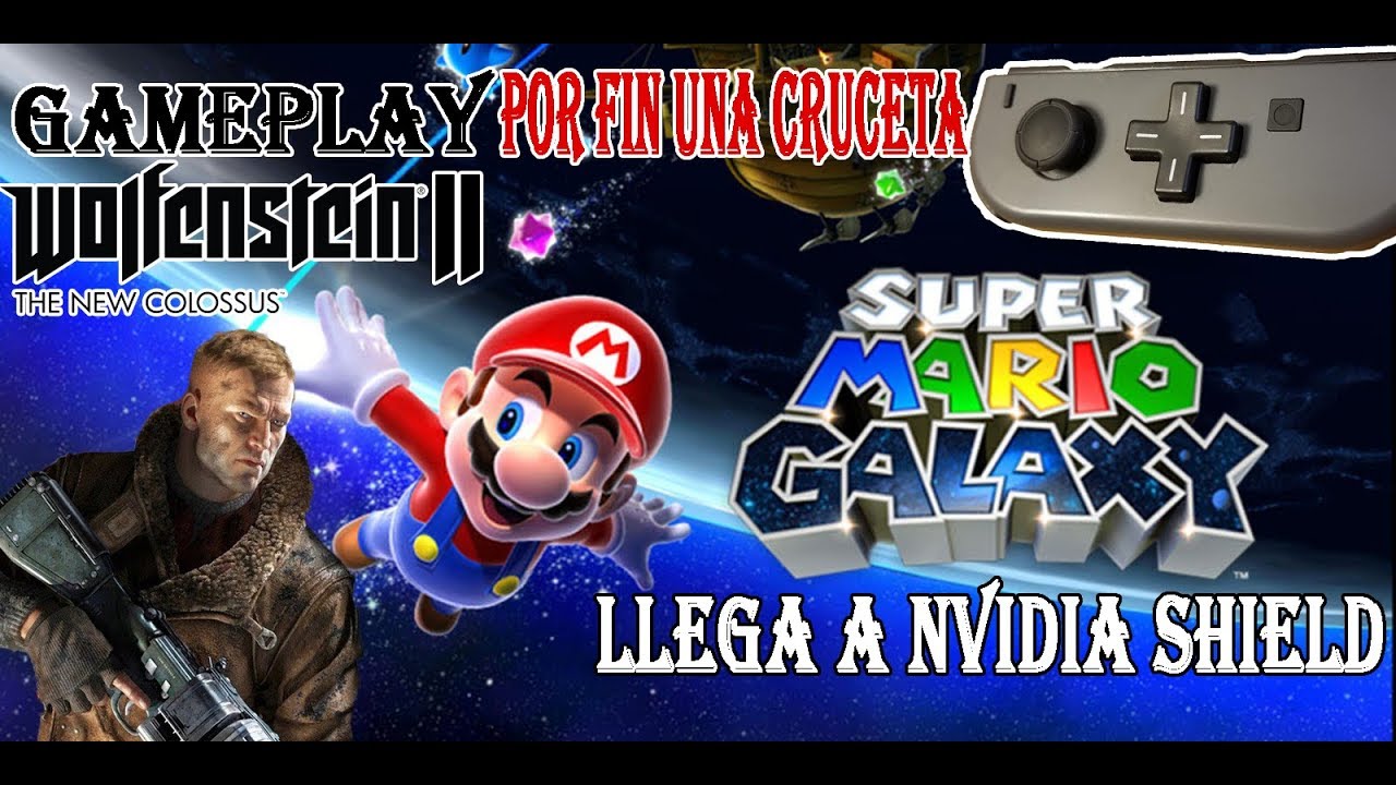 Comparativa en vídeo de Super Mario Galaxy: Super Mario 3D All-Stars vs.  Nvidia Shield - Nintenderos