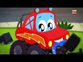 Little red car | monster truck Dan | We are the monster trucks