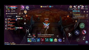 CABAL MOBILE : B3F PART 1 FULL PARTY GUILD RUN