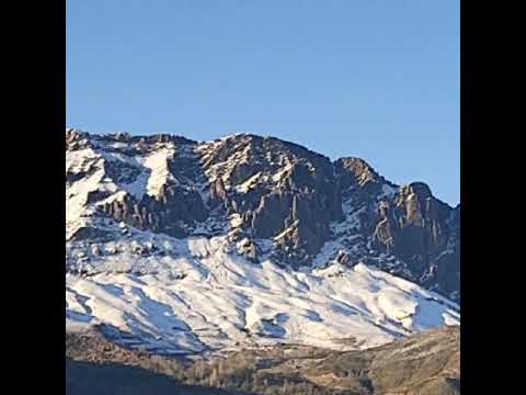 جبال تاكوشت من جهة أزغار قمة في الجمال