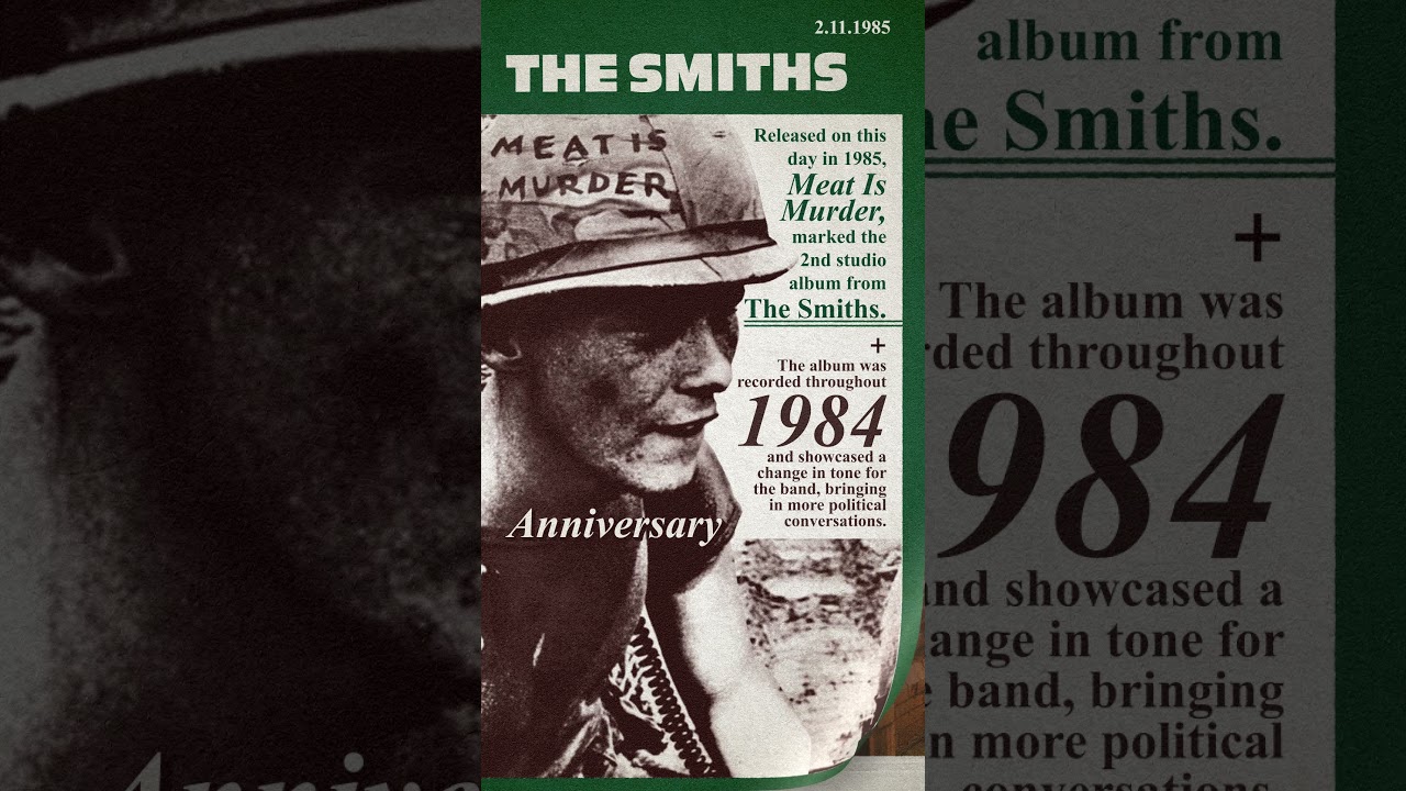 Meat Is Murder, released on this day in 1985.