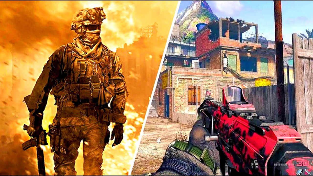 Modern Warfare 2 (2009) VS Modern Warfare 2 (2022) Comparison Video 