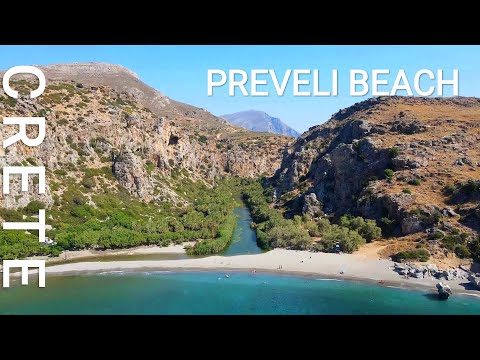 Preveli Beach – Crete | Greece [4K]