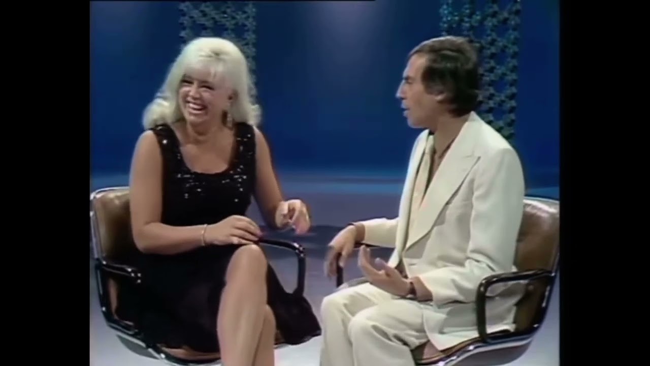 Diana Dors appears on the Larry Grayson show “Shut That Door”