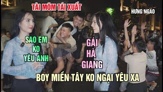 Tài mõm Hưng ngao cùng đồng bọn tán em gái xinh Hà Giang thích hài hước và cái kết cho trai Miền Tây