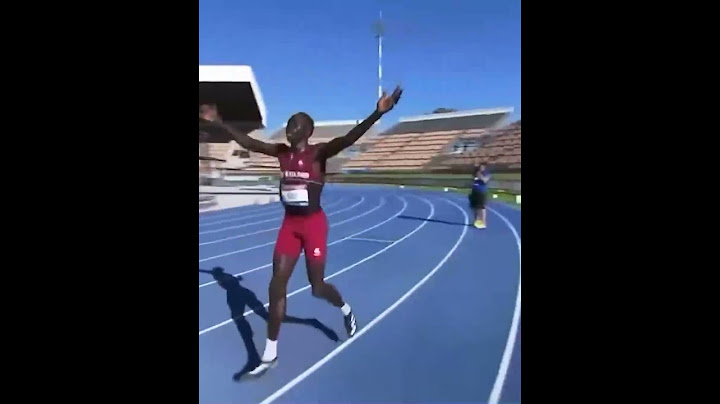 GOUT GOUT IS THE FASTEST AUSTRALIAN OVER 200M EVER 🔥🔥