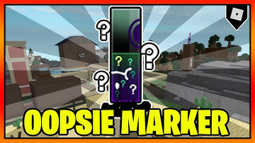 How to get the "OOPSIE MARKER" in FIND THE MARKERS || Roblox