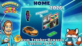 Pewdiepie's Tuber Simulator - All Home Event Item Tracker Rewards #8 - [February 2026]