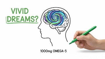 1000 mg Omega-3: Unlock Your VIVID Dreams & Improve Sleep!