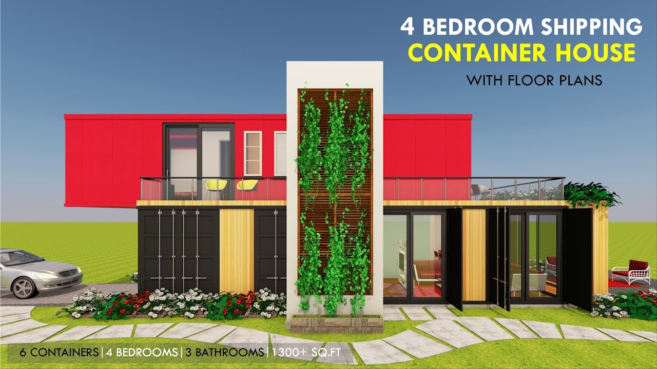 Modular Shipping Container 4 Bedroom Prefab Home Design ...