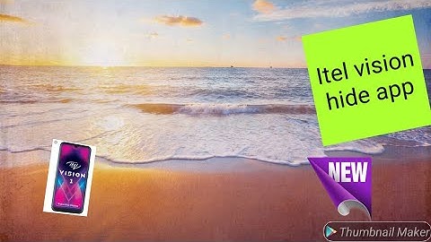 #technology itel vision 1 secret app (hidden apps)