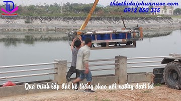 Thi công lắp đặt đài phun nước khu đô thị Dương Nội - Nam Cường