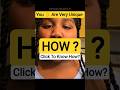 How unique Are You 🫵 | FactraQuest | #facts #shorts #trending #rare #unique #amazingfacts