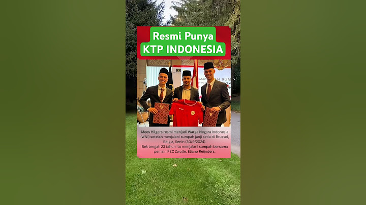 Mees Hilgers dan Eliano Reijnders Resmi WNI #timnasindonesia #beritatimnasu23indonesiahariini