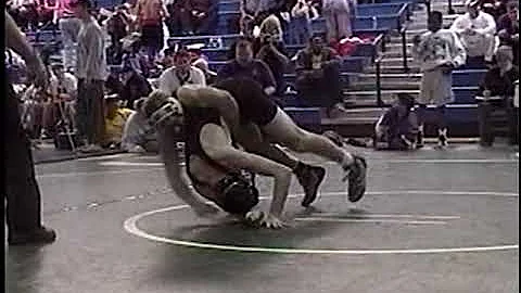 Michael Keefer win by a pin and got bit   WRAL