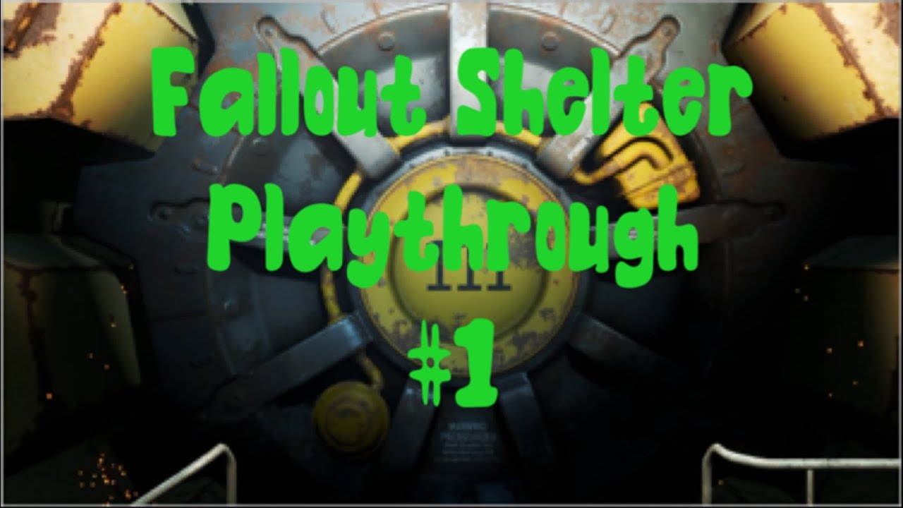 FALLOUT SHELTER | EPISODE 1 | GETTING STARTED!